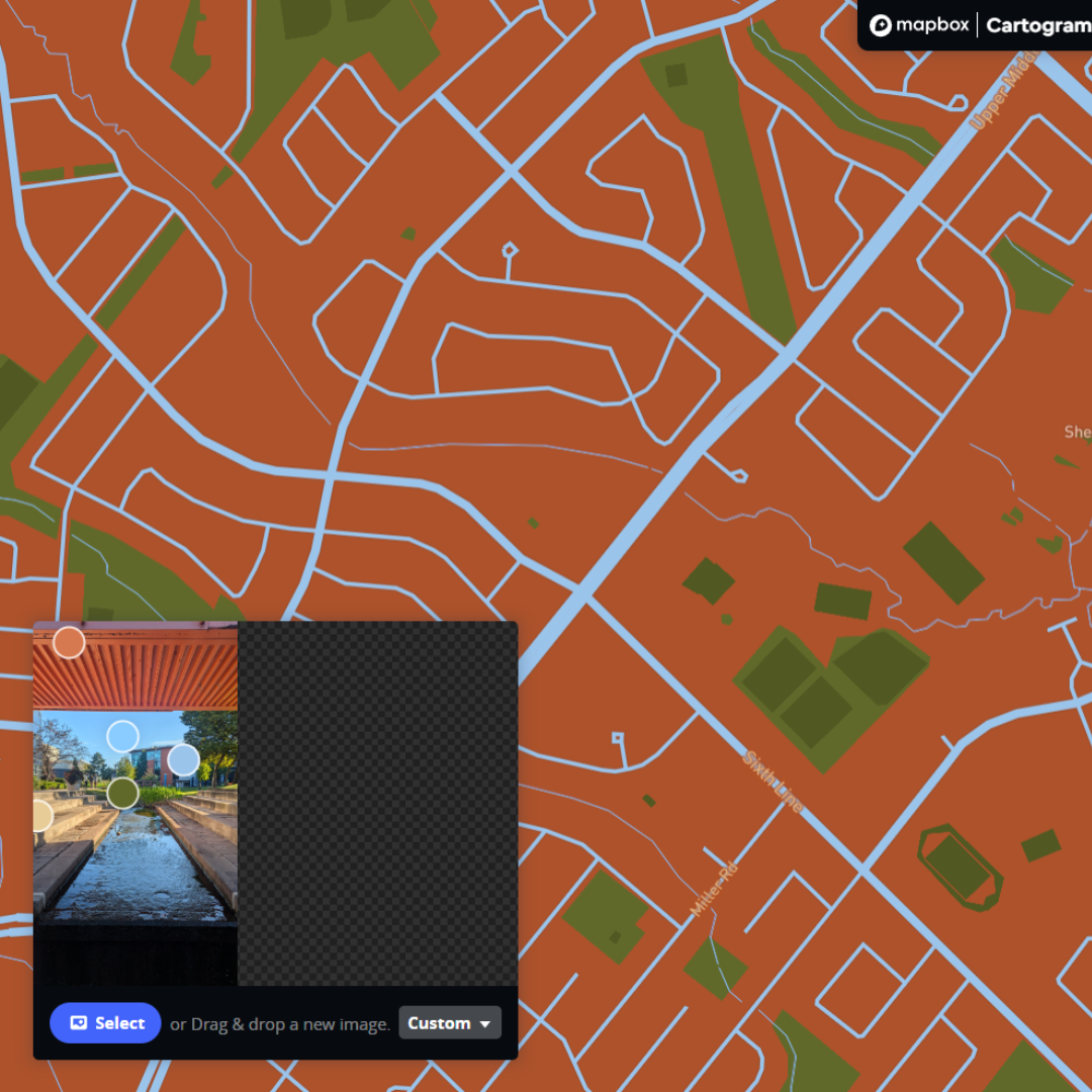 Then I did some editing, but now it looks Halloween pumpkin-themed.
